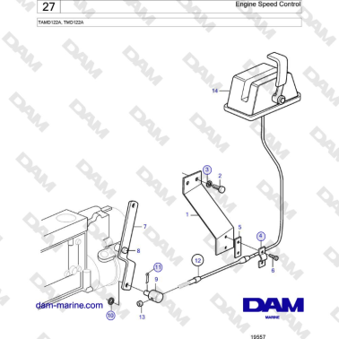 Volvo Penta TAMD122A,...
