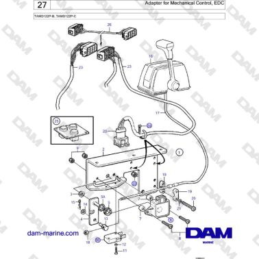Volvo Penta TAMD122P-B,...