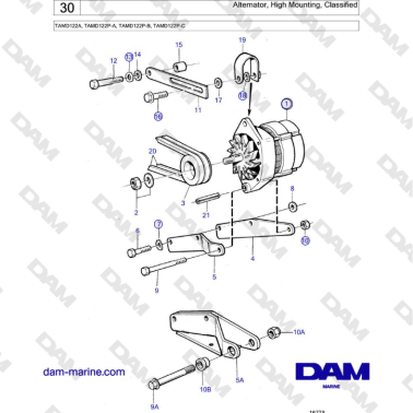 Volvo Penta TAMD122A,...
