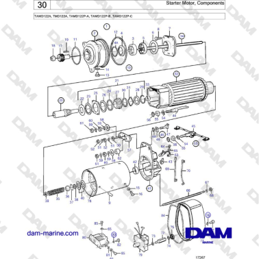 Volvo Penta TAMD122A,...