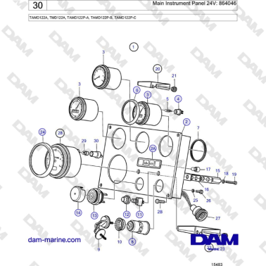 Volvo Penta TAMD122A,...