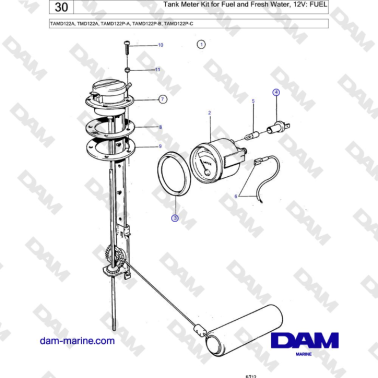 Volvo Penta TAMD122A,...