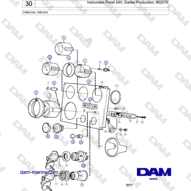 Volvo Penta TAMD122A,...