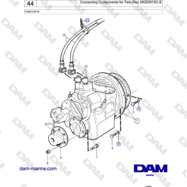 Volvo Penta TAMD122P-B -...