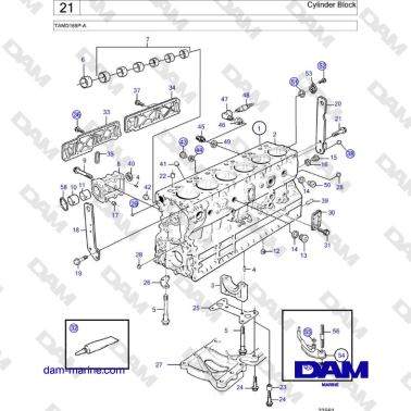 Volvo Penta TAMD165P-A -...