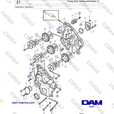 Volvo Penta TAMD165A-A,...