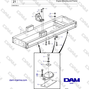 Volvo Penta TAMD165A-A -...