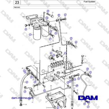 Volvo Penta TMD100C -...