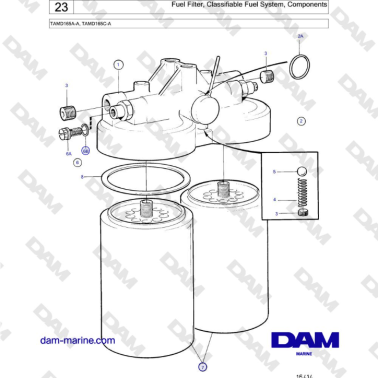 Volvo Penta TAMD165A-A,...