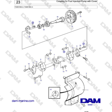 Volvo Penta TAMD165A-A,...