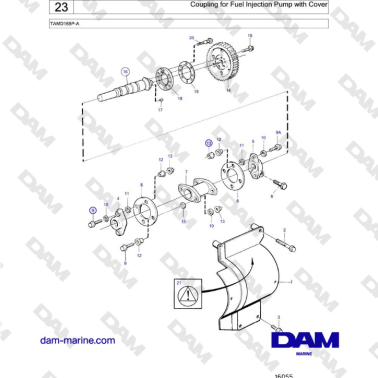 Volvo Penta TAMD165P-A -...