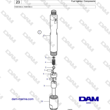 Volvo Penta TAMD165A-A,...