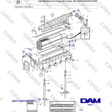 Volvo Penta TAMD165A-A,...