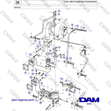 Volvo Penta TMD100C - Turbo...