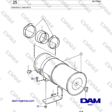 Volvo Penta TAMD165A-A,...
