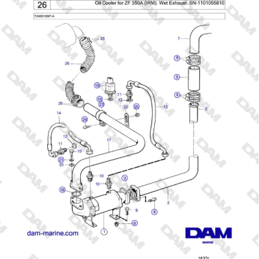 Volvo Penta TAMD165P-A -...