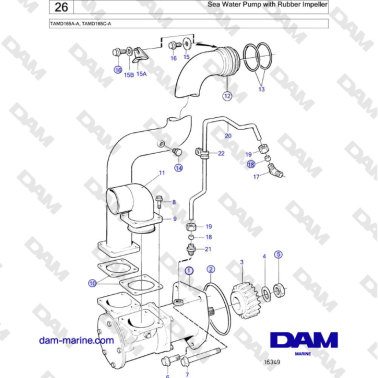 Volvo Penta TAMD165A-A,...