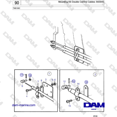 Volvo Penta TMD100C - Kit...