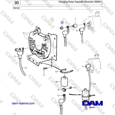 Volvo Penta TMD100C -...
