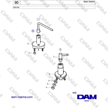 Volvo Penta TMD100C - Main...