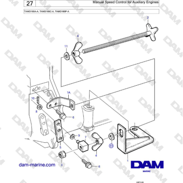 Volvo Penta TAMD165A-A,...