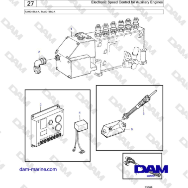 Volvo Penta TAMD165A-A,...