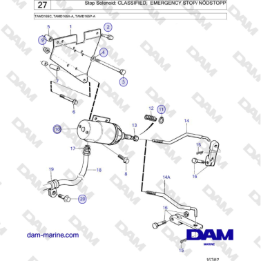 Volvo Penta TAMD165C,...