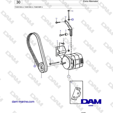 Volvo Penta TAMD165A-A,...