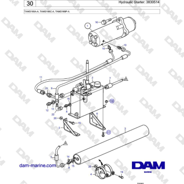 Volvo Penta TAMD165A-A,...
