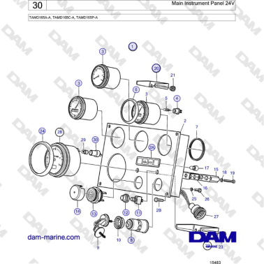 Volvo Penta TAMD165A-A,...