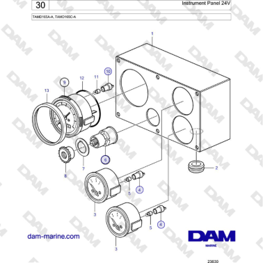 Volvo Penta TAMD165A-A,...