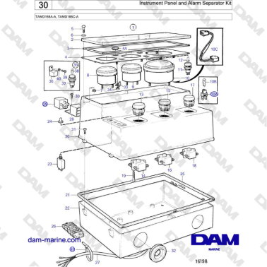 Volvo Penta TAMD165A-A,...