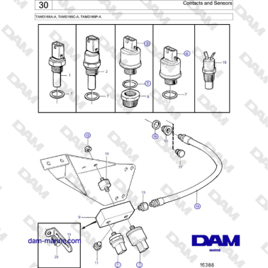 Volvo Penta TAMD165A-A,...