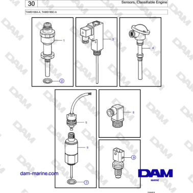 Volvo Penta TAMD165A-A,...
