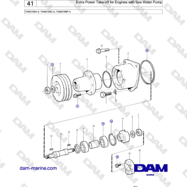 Volvo Penta TAMD165A-A,...
