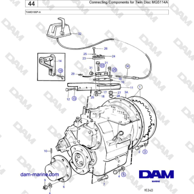 Volvo Penta TAMD165P-A -...