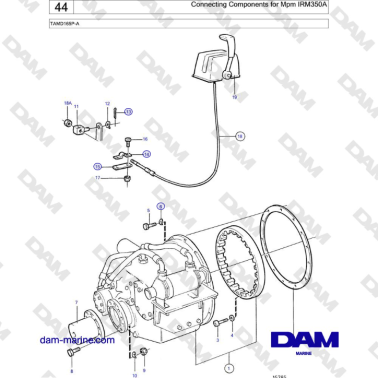 Volvo Penta TAMD165P-A -...