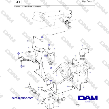 Volvo Penta TAMD165A-A,...