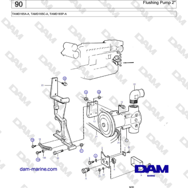 Volvo Penta TAMD165A-A,...