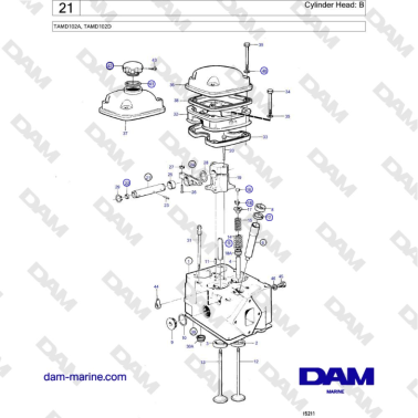 Volvo Penta TAMD102A,...