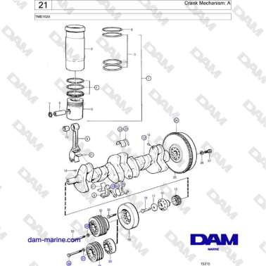 Volvo Penta TMD102A -...