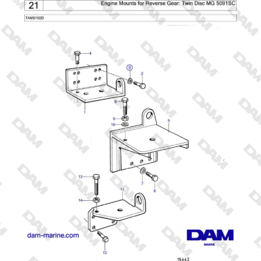 Volvo Penta TAMD102D -...
