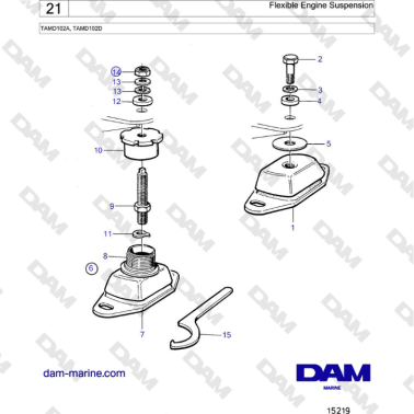 Volvo Penta TAMD102A,...