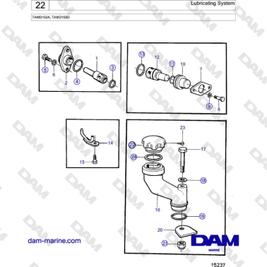 Volvo Penta TAMD102A,...