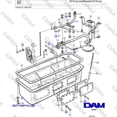 Volvo Penta TAMD102A,...