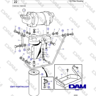 Volvo Penta TAMD102A,...