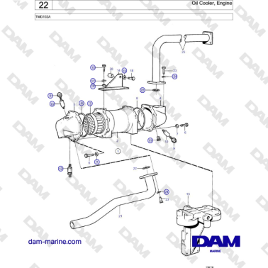Volvo Penta TMD102A - Oil...