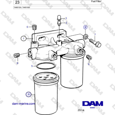 Volvo Penta TAMD102A,...