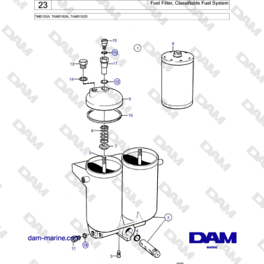 Volvo Penta TMD102A,...