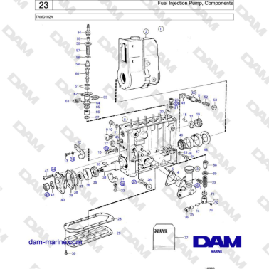 Volvo Penta TAMD102A - Fuel...